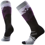 Ski-Socken Smartwool W Ski Full Cushion Snowpocalypse OTC lila PURPLE ECLIPSE
