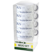 Tassen-Set Brunner Mug Set Blue Ocean weiß/schwarz