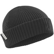 Mütze Salomon Docker Beanie U schwarz DEEP BLACK