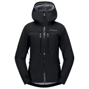 Outdoor-Damenjacke Norrona Trollveggen Gore-Tex Pro Light Jacket schwarz Caviar Black