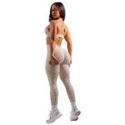 Damen-Leggings Nebbia Push-Up Compression Leopard Leggings Primal