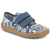 Kinder-Sneaker Frodo Barefoot canvas Light Blue blau