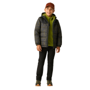 Kinder Winterjacke Regatta Lofthouse Black/Distress Camo