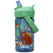 Flasche Camelbak Thrive Flip Straw Kids 0,4l blau/grün Friendly Forest