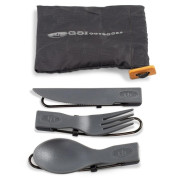 Besteckset GSI Outdoors Tekk Trio Folding Cutlery Set