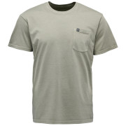 Herren-T-Shirt Black Diamond M Patch Short SS Pocket Tee
