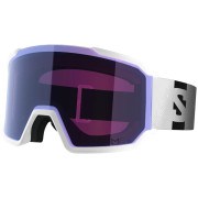 Skibrille Salomon S/View 3 Sigma weiß White