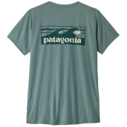 Damen-T-Shirt Patagonia Women's Capilene Cool Daily Shirt - Boardshort Logo