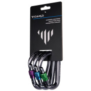 Karabiner-Set Camp Nimbus Lock 3 Pack grau