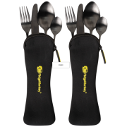 Besteck Ridge Monkey DLX Cutlery Set Twin Pack
