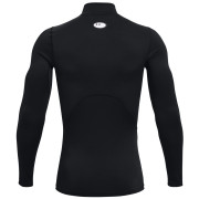 Herren-Funktionsshirt Under Armour CG Armour Comp Mock schwarz Black//White