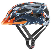 Kinder Fahrradhelm Uvex Air Wing 2 orange/blau papaya-bubble blue