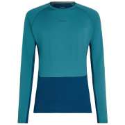 Herren-Funktionsshirt Icebreaker Men Merino 200 ZoneKnit LS Crewe blau/hellblau Atlant/Topaz/Cb