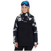 Damen Skijacke Fundango Fayette ECO Anorak schwarz/weiß black injun