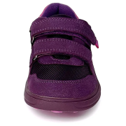 Dětské celoroční barefoot boty Bugga Safi Dark Purple
