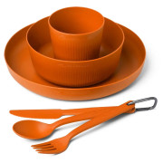Essens-Set Sea to Summit Camp Dinnerware Set - 6 pcs orange Burnt Orange
