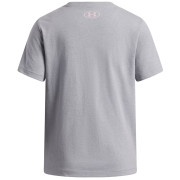 Kinder-Funktionsshirt Under Armour UA G Varsity SS Mod Gray Light Heather