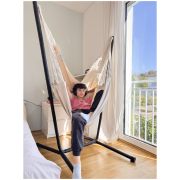 Schaukelstuhl mit Ständer La Siesta Fiji set Organic Comfort