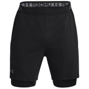 Herrenshorts Under Armour Vanish Woven 2in1 Sts schwarz/grau Black / Black / Pitch Gray