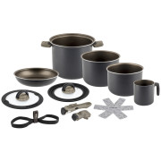 Topfset Brunner Torralta Ø 22 cm grau/schwarz