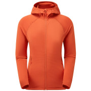Damen Funktions-Sweatshirt Montane Protium Lite Hoodie orange SAFFRON RED