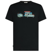 Herren-T-Shirt Icebreaker Men Merino 150 Tech Lite SS Tee Transportage schwarz Black