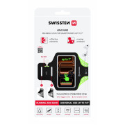 Handyhülle Swissten Armband Case 7.0" schwarz černá