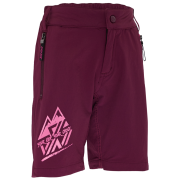 Kinder-Fahrradshorts Silvini Acri lila plum