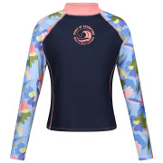 Damen-T-Shirt Regatta Wmn L/S Rash Vest dunkelblau Navy/Abstract Floral Print
