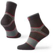 Socken Zulu Sport schwarz/rot Č/W/Red