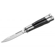 Taschenmesser Boker Magnum Balisong Wood schwarz