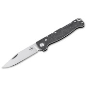 Taschenmesser Boker Atlas Backlock Clippoint grau