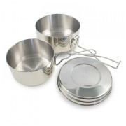 Edelstahl-Essschale Yate 3-teilig