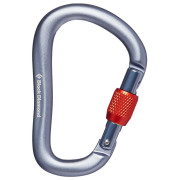 Karabiner Black Diamond RockLock Screwgate silber/rot Gray