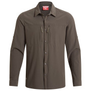Herrenhemd Craghoppers NosiLife Pro Long Sleeved Shirt V braun Woodland Green