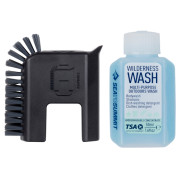 Waschset Sea to Summit Camp Kitchen Pot Scrubber 2 Piece Set schwarz Black