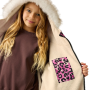 Kinder-Regenmantel Regatta Junior Waterproof Changing Robe Pro Pink