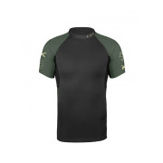 Herren-Funktionsshirt Hiko Symbio e.S/S Top grün/schwarz