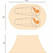 Wanderzelt Regatta Malawi 2 (Print)