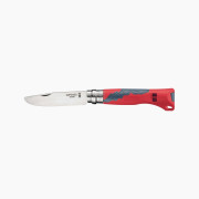Messer Opinel N°07 Outdoor Junior rot