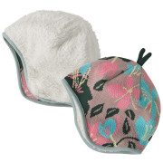 Kindermütze Patagonia Baby Reversible Beanie grau/rosa Hopes and Blooms: Fuzzy Mauve