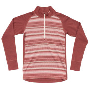 Damen Funktions-Sweatshirt Devold Signature Merino 230 Zip Wmn rot MARSALA