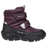 Kinder Winterschuhe Geox B Baltic Girl B ABX lila/schwarz DK PURPLE/BLACK