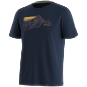 Herren-Funktionsshirt Smartwool Men's Alpine Trace Active Short Sleeve G dunkelblau Deep Navy