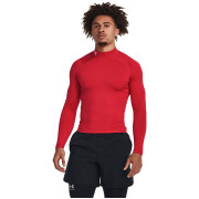 Herren-Funktionsshirt Under Armour CG Armour Comp Mock rot Red / / White