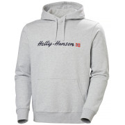 Herren-Sweatshirt Helly Hansen Core Graphic Hoodie hellgrau 947 GREY MELANG