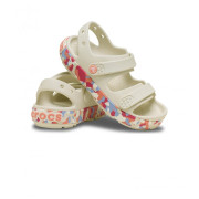 Kindersandalen Crocs Crocband Cruiser Glow Confetti Band Sandal Summit White/Guava