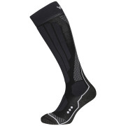 Kniestrümpfe Warg Merino Ski schwarz/weiß Black/White