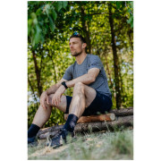 Herren-T-Shirt Zulu Merino Timber 160 Short Comfy