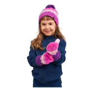 Kindermütze Reima Pohjoinen Plum Purple